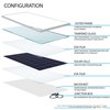 Mighty Max Battery Polycrystalline Solar Panel, 100 W, 12/18V, MC4 MAX3516755
